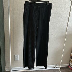 Michael Kors Pinstripe Pants sz 8 unhemmed NEW Millbrook Fit